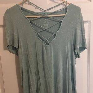 Green soft & sexy tee